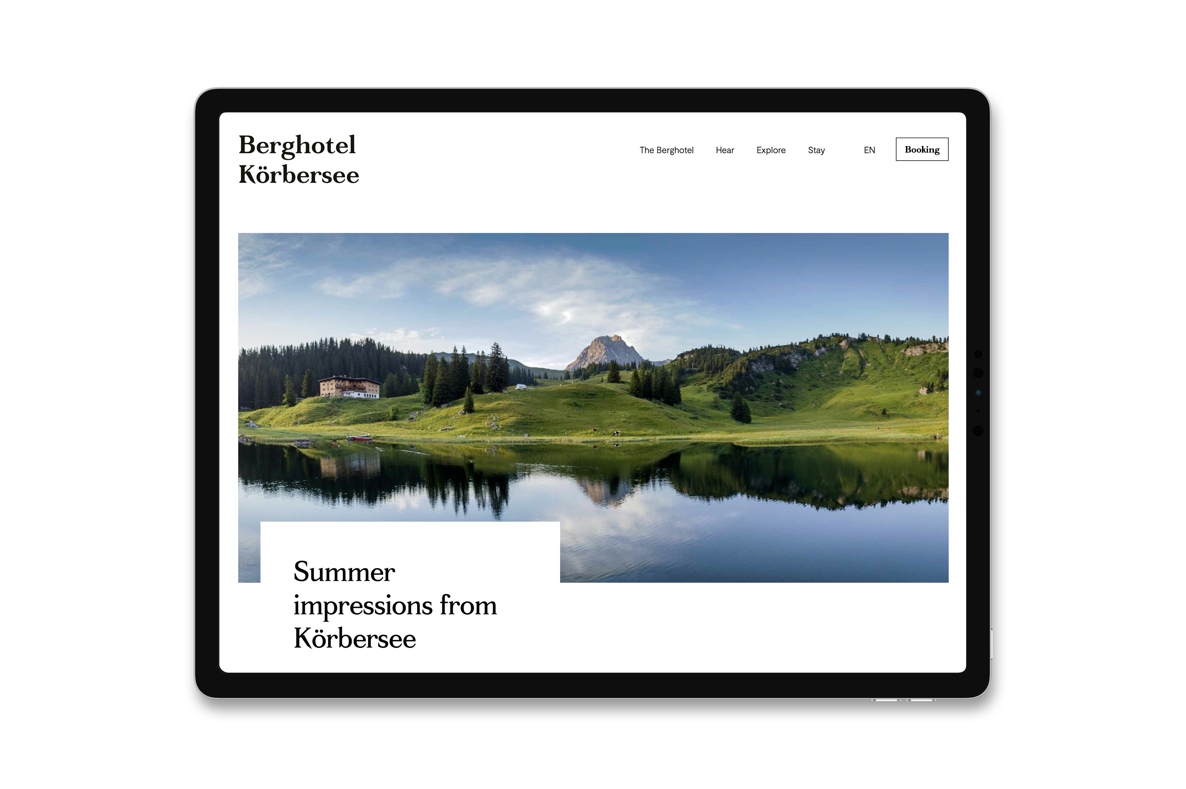 Hotel K&ouml;rbersee