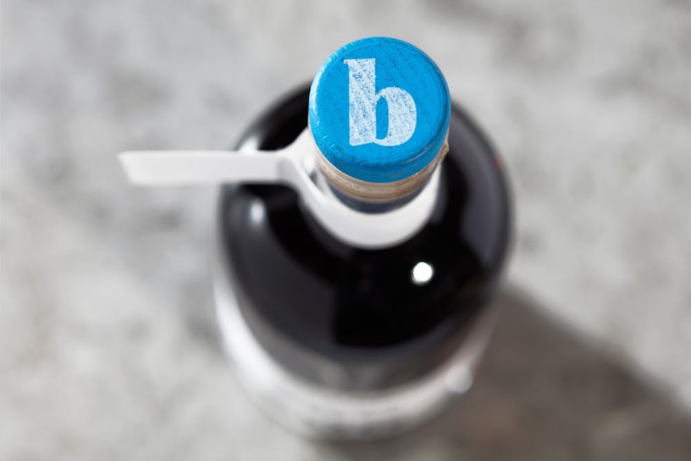 brenn. Destillerie Flasche