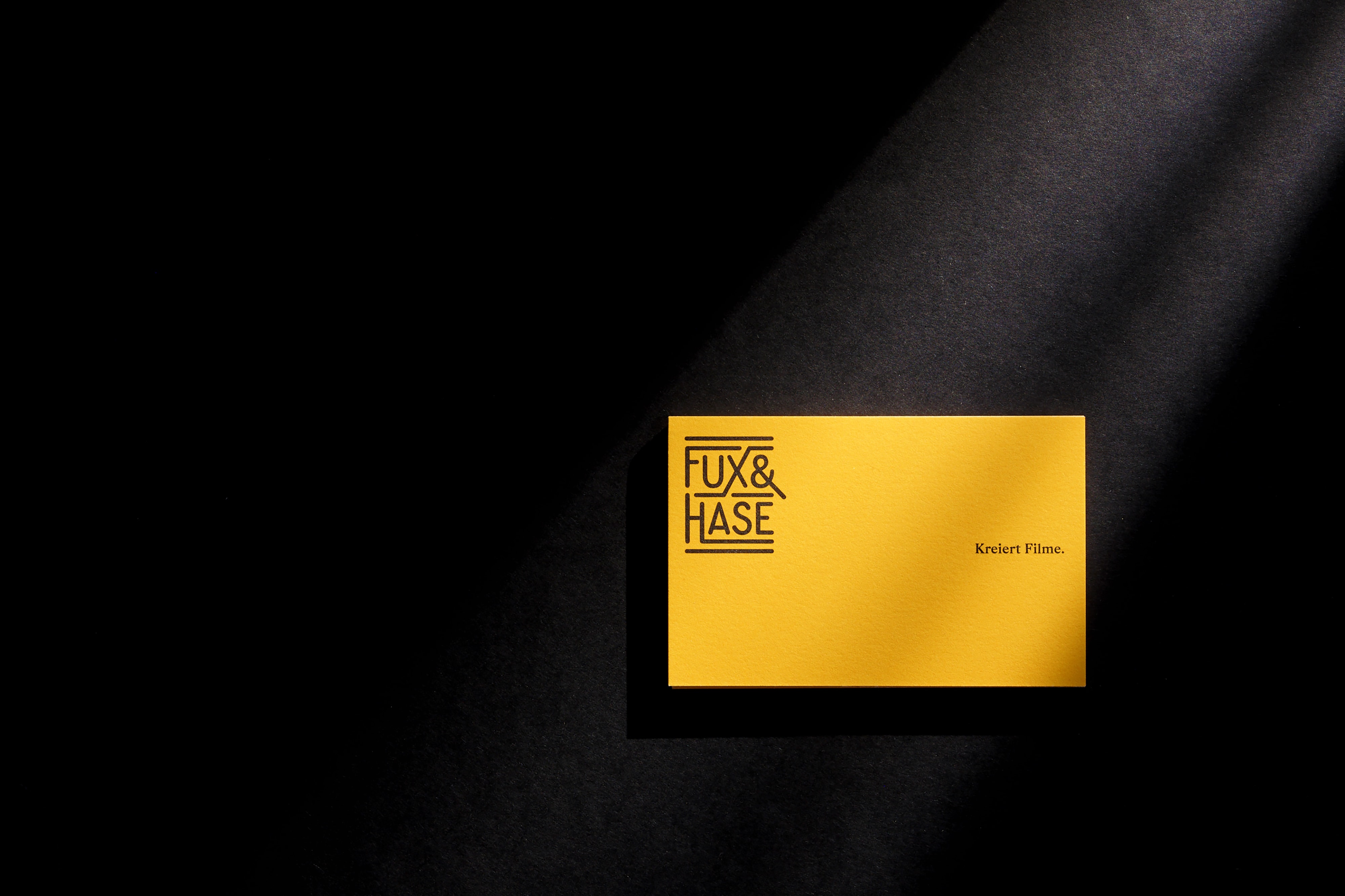 Fux und Hase Visitenkarte Super Bfg Erscheiungsbild Branding